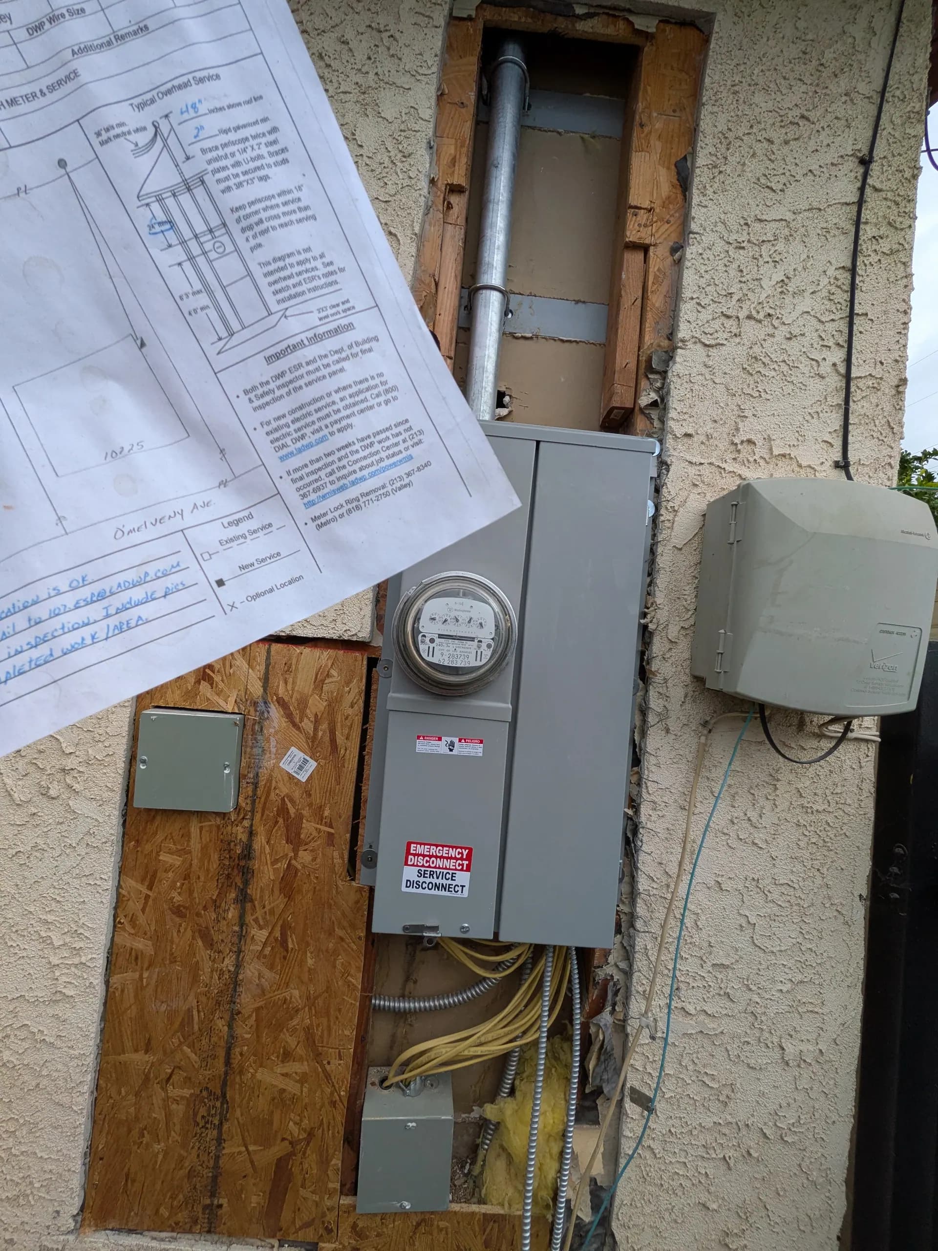 Main Panel Upgrade with Permits in Los Angeles — A Real Job Walkthrough